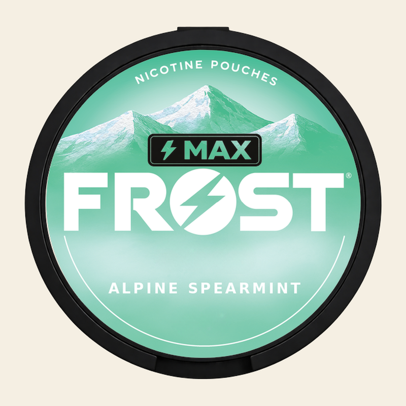 FROST Alpine Spearmint MAX Nicotine Pouches
