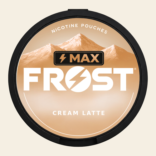 FROST Cream Latte MAX Nicotine Pouches