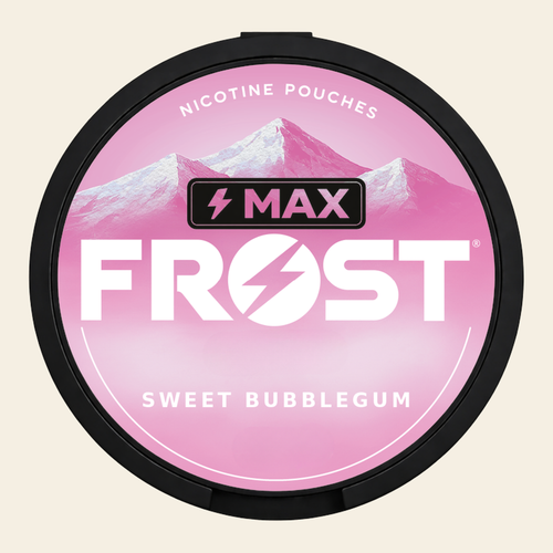 FROST Sweet Bubblegum MAX Nicotine Pouches