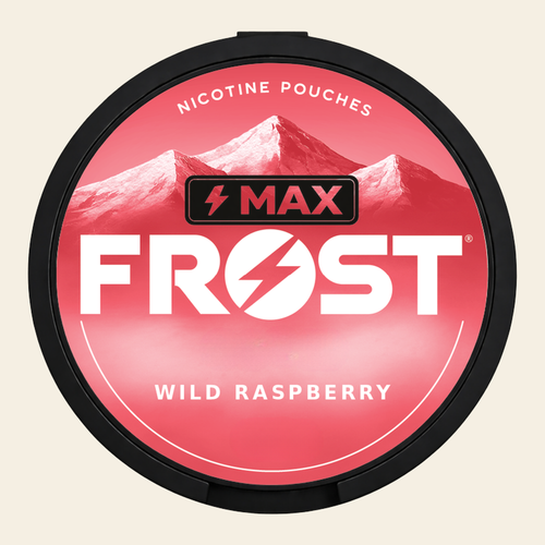 FROST Wild Raspberry MAX Nicotine Pouches