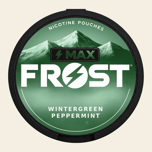 FROST Wintergreen Peppermint MAX Nicotine Pouches